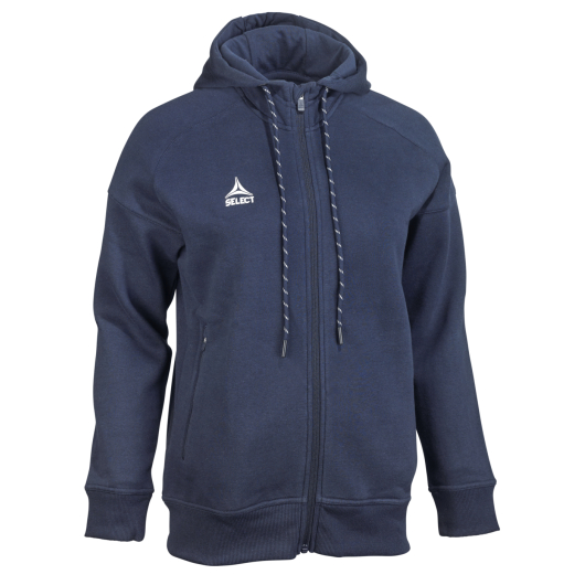 Толстовка SELECT Oxford v25 zip hoodie women Navy